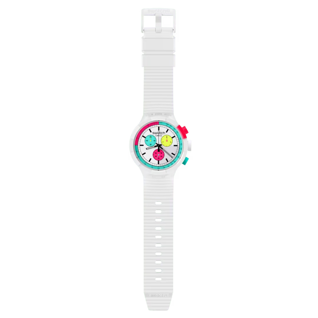 Reloj Swatch The Purity of Neon SB06W100