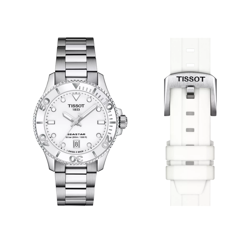 Reloj Tissot Seastar 1000 36mm T1202101101100 vista adicional 1