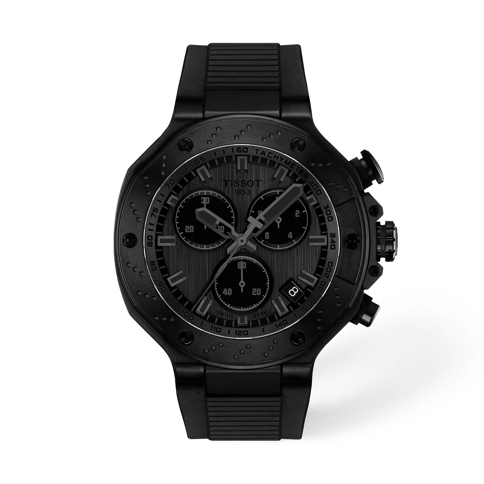 Reloj Tissot T-Race T1414173706100 vista frontal
