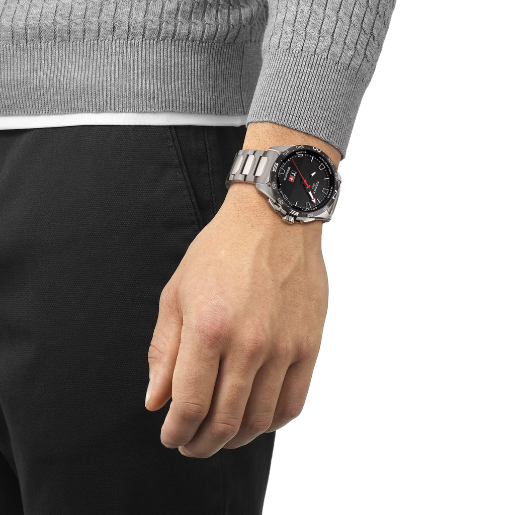 Tissot T1214204405100 en la muñeca
