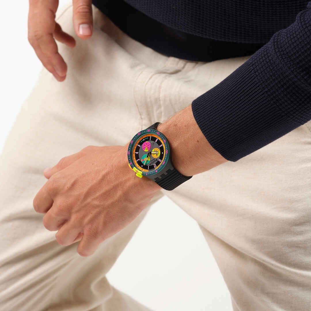 Reloj Unisex Swatch Neon SB02B104