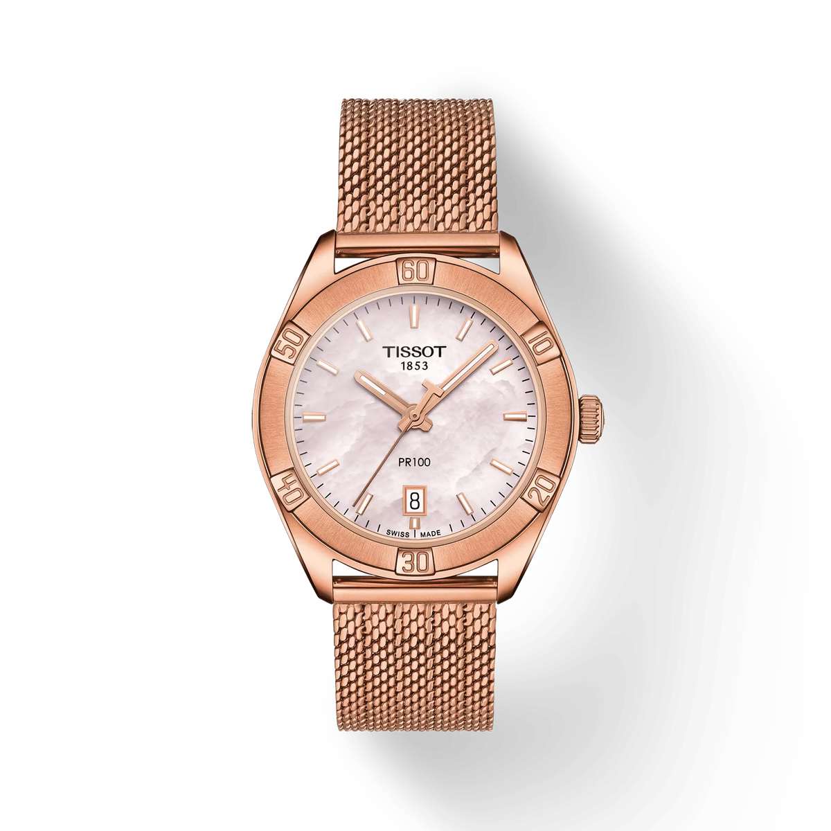 Reloj Tissot PR 100 Sport Chic T1019103315100 vista frontal