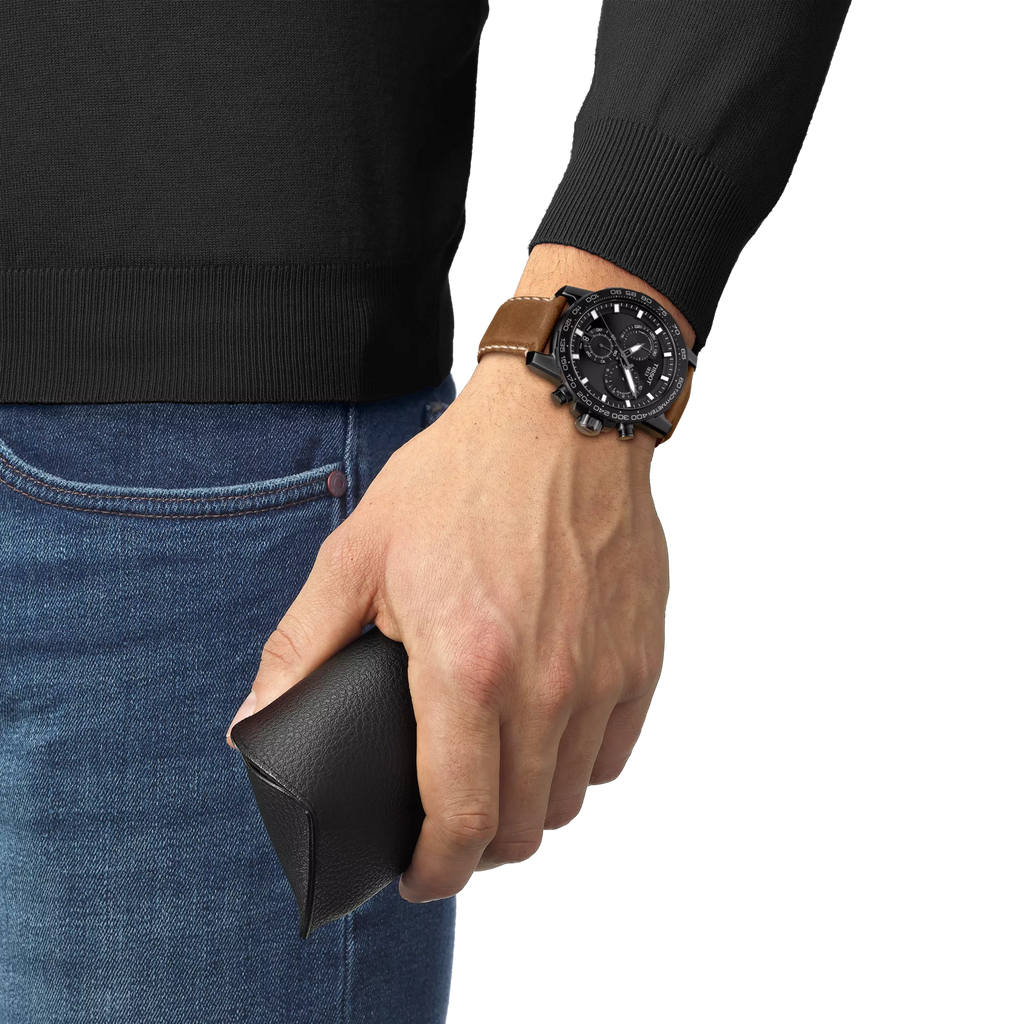Reloj Tissot Supersport Chrono 45.5mm T1256173605101 vista adicional 3