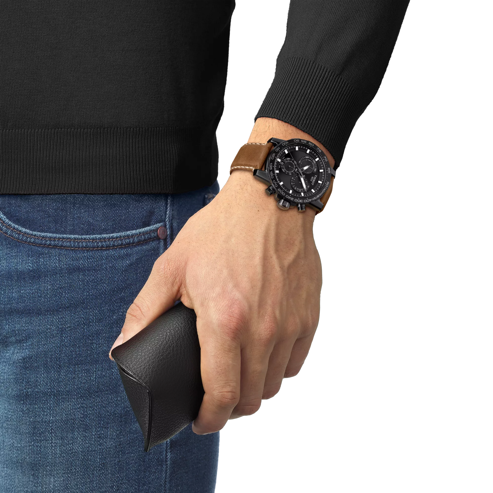 Reloj Tissot Supersport Chrono 45.5mm T1256173605101 vista adicional 3