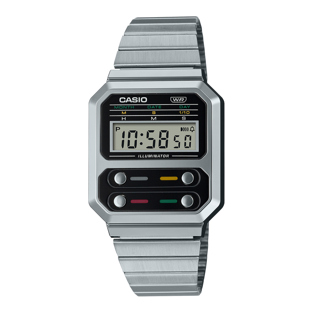 Reloj Para Unisex Casio A-100WE-1A