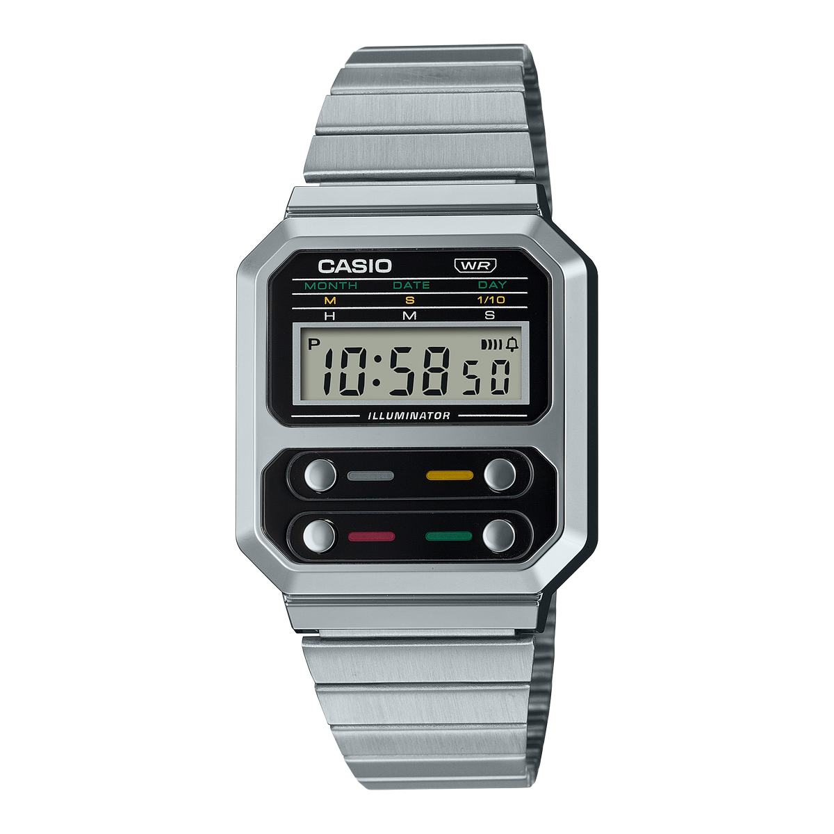 Reloj Para Unisex Casio A-100WE-1A