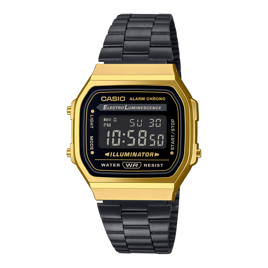 Reloj Para Unisex Casio A-168WEGB-1B