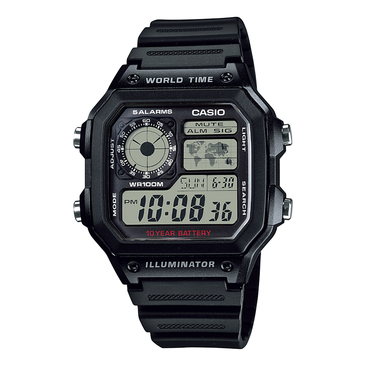 Reloj Para Hombre Casio AE-1200WH-1A