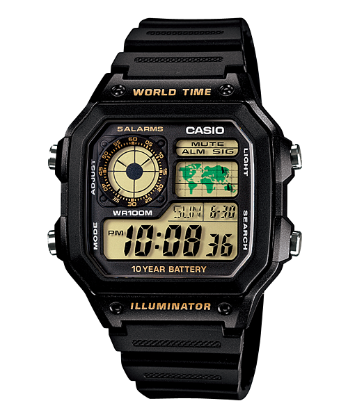 Reloj Para Hombre Casio AE-1200WH-1B