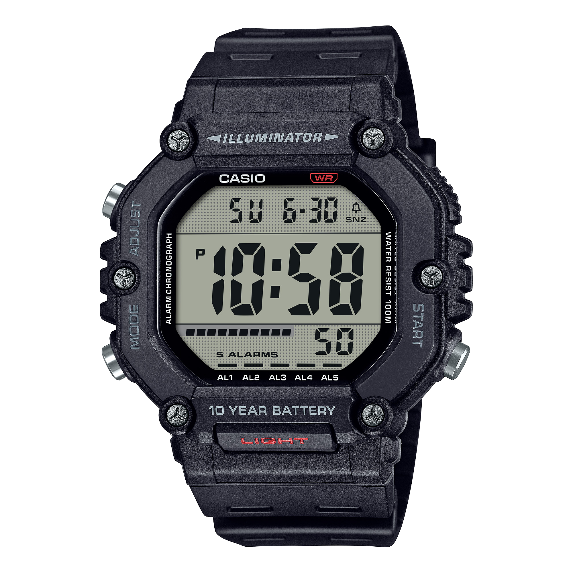 Reloj Para Unisex Casio AE-1600H-1A