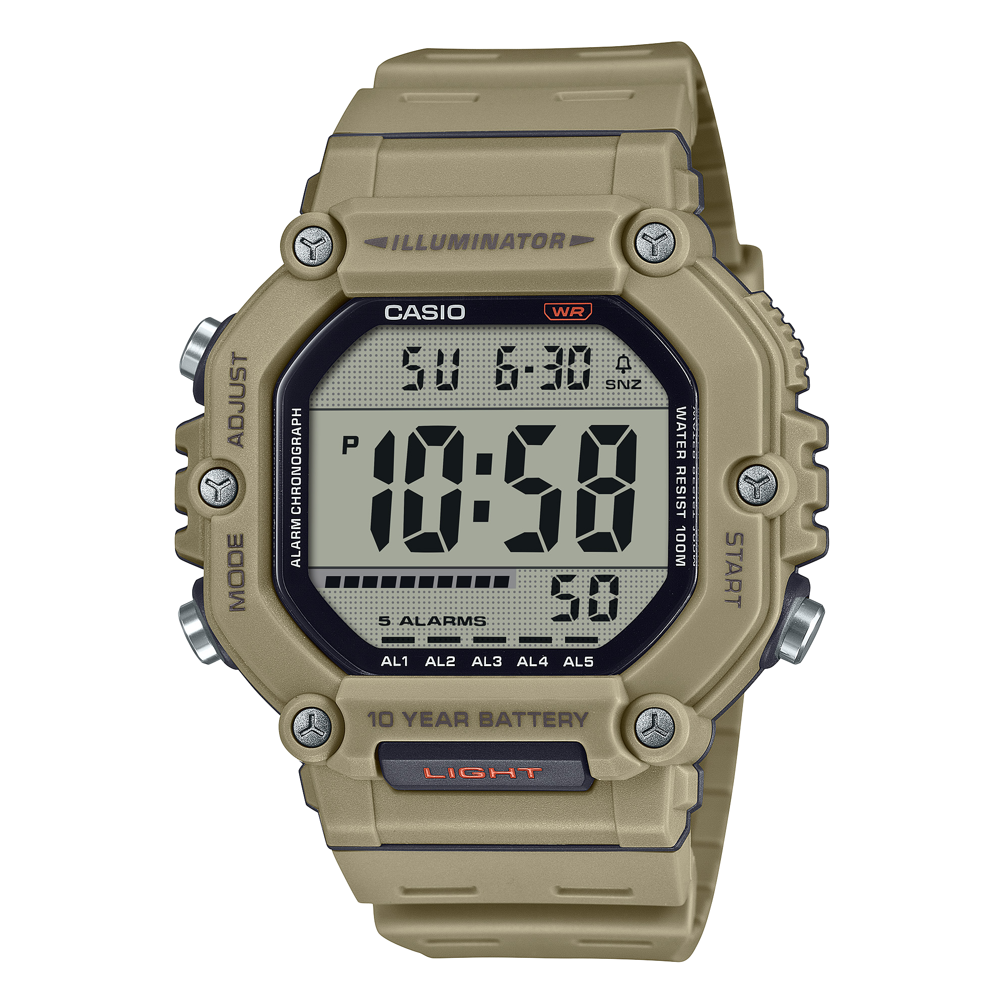 Reloj Para Unisex Casio AE-1600H-5A