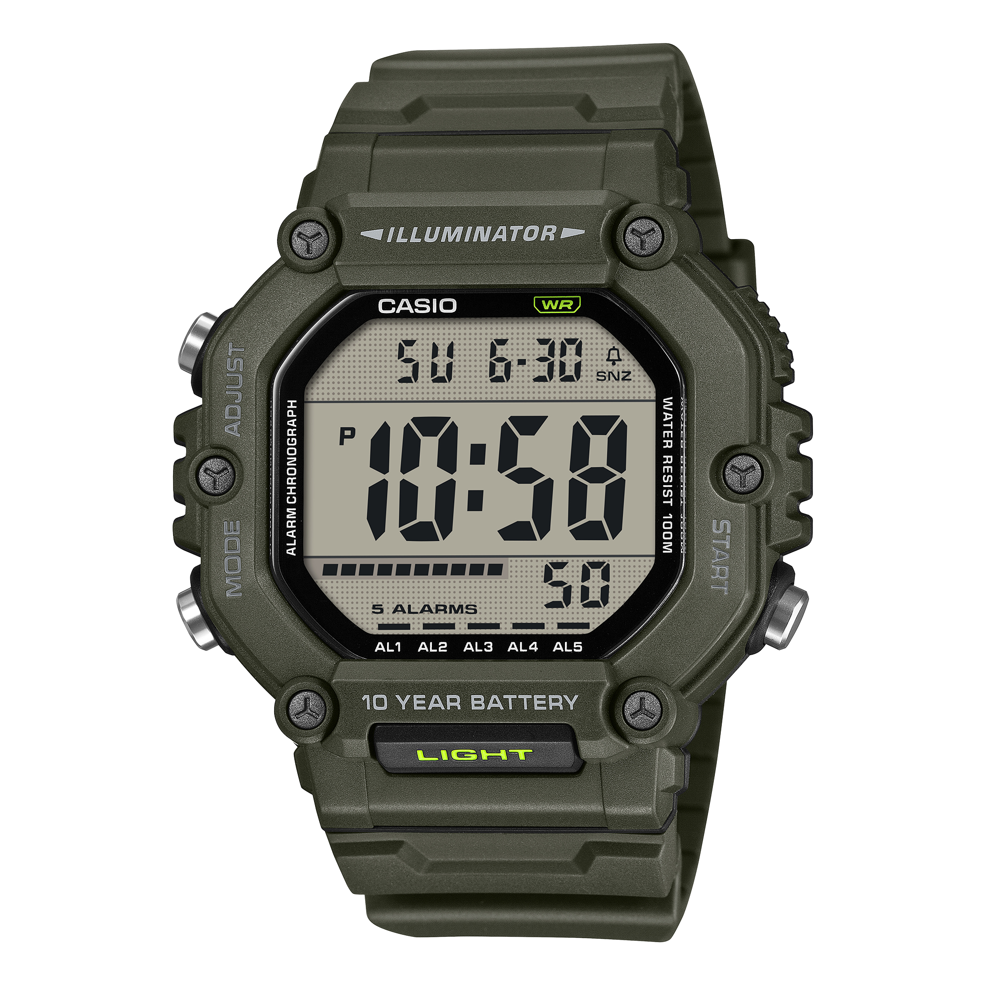 Reloj Para Unisex Casio AE-1600HX-3A