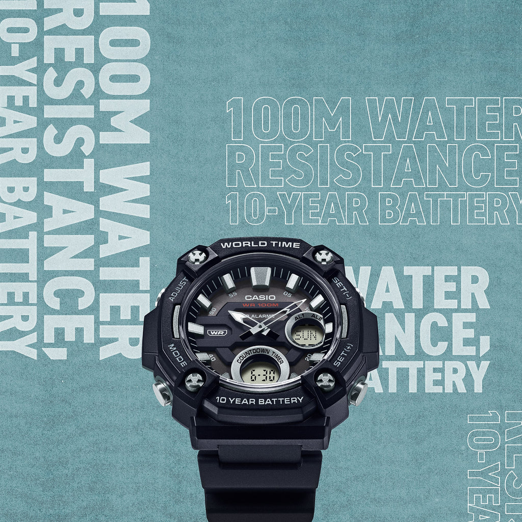Reloj Para Unisex Casio AEQ-120W-1A