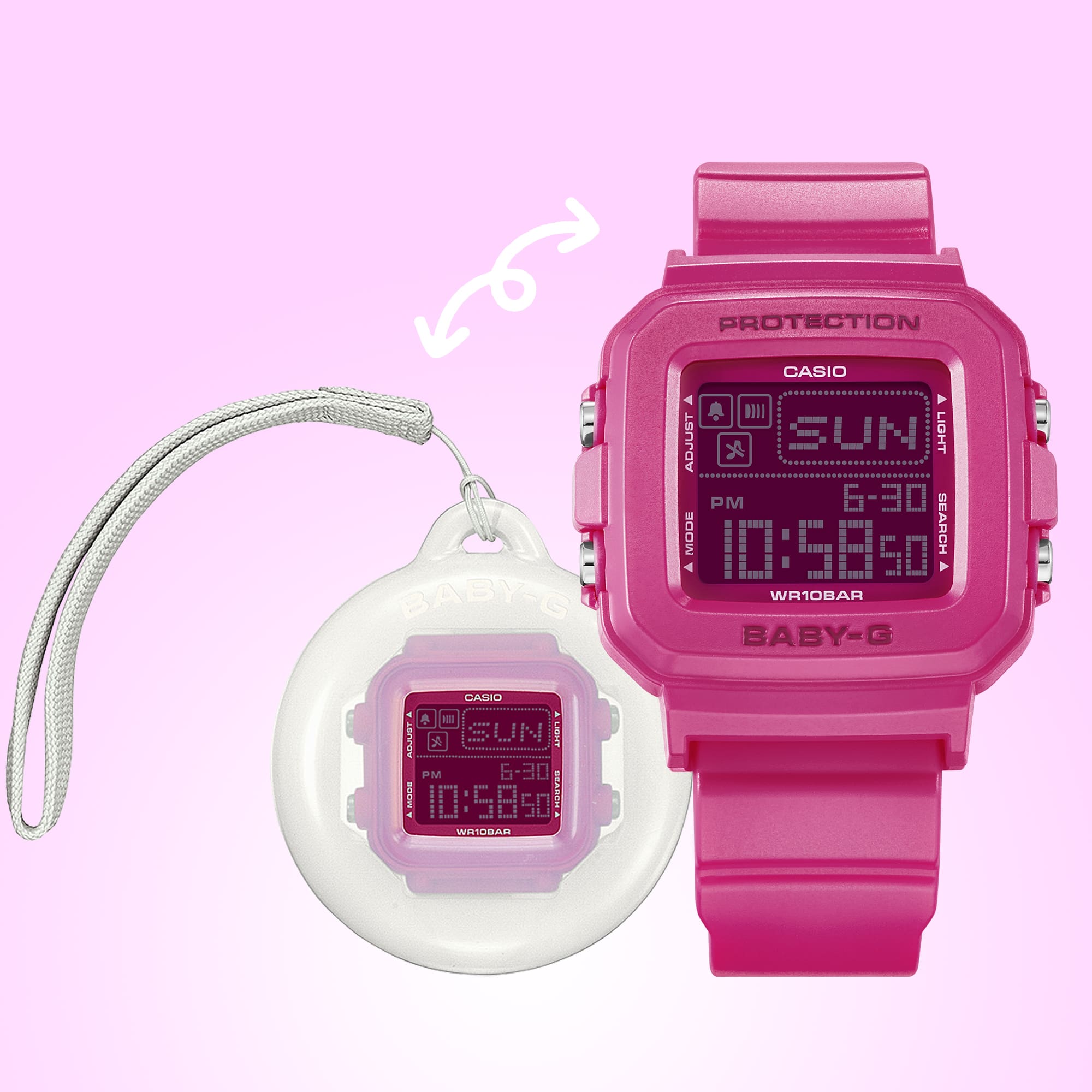 Reloj Para Dama Casio BGD-10K-4D