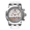 Reloj Mulco Blue Marine Infinity MW5-4721-013 vista frontal blanca