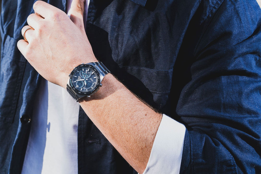 Reloj Para Hombre Casio ECB-950DB-1A