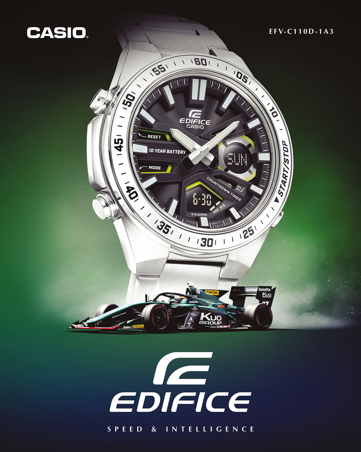 Reloj Para Hombre Casio EFV-C110D-1A3