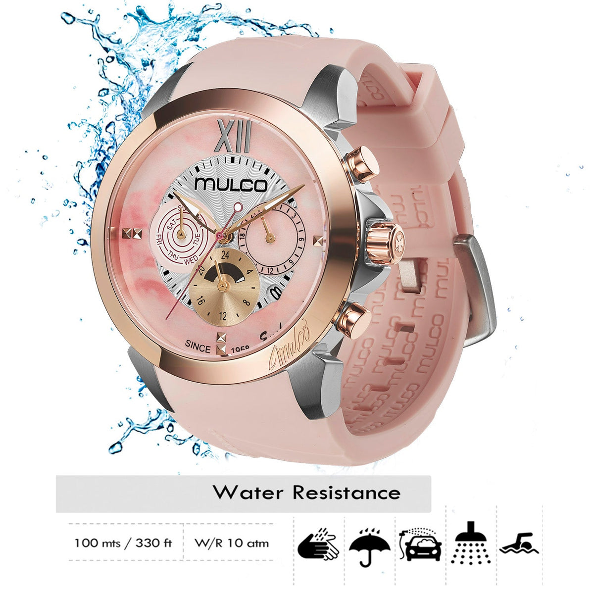 Reloj Mulco Enchanted Quartz MW3-24988-083 - vista lateral
