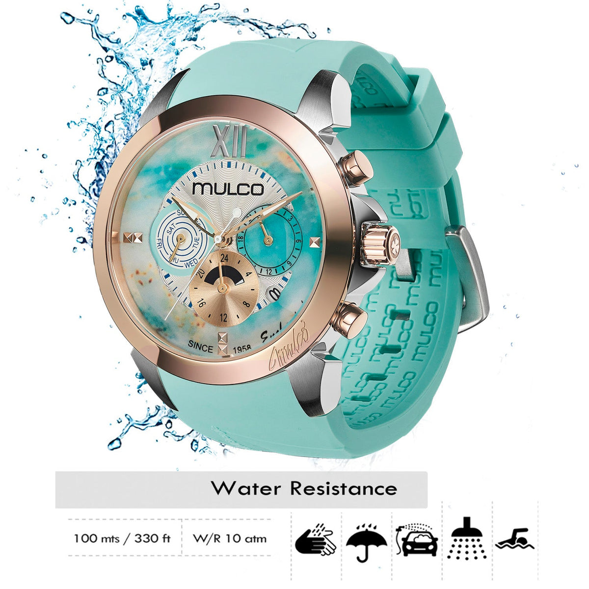 Reloj Mulco Enchanted Quartz MW3-24988-043 - vista lateral