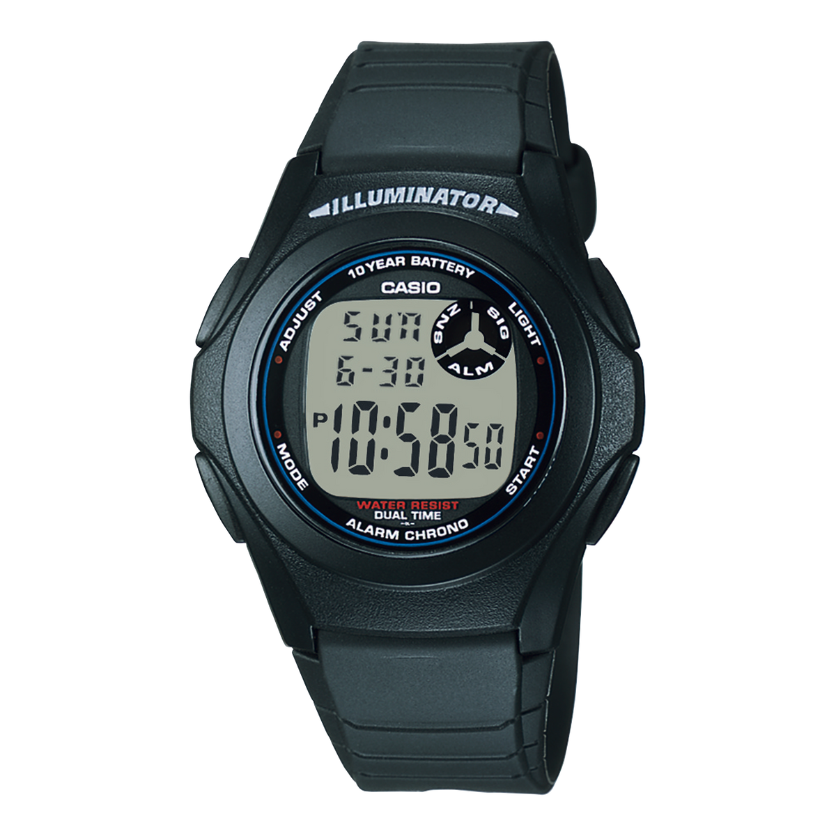 Reloj Para Unisex Casio F-200W-1A