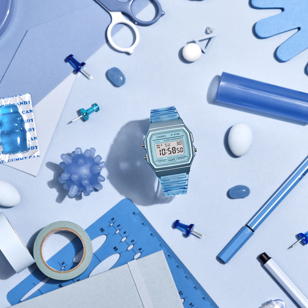 Reloj Para Unisex Casio F-91WS-2D