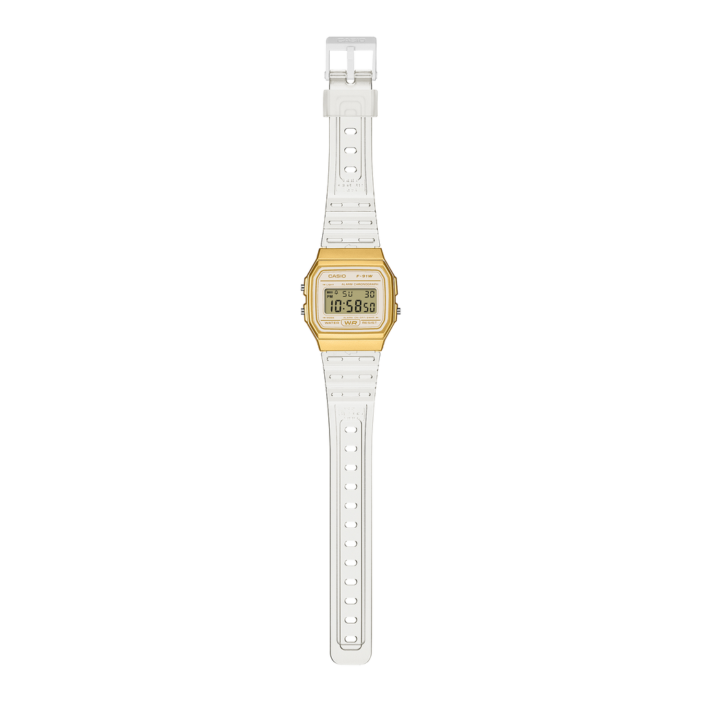 Reloj Para Unisex Casio F-91WS-7A2