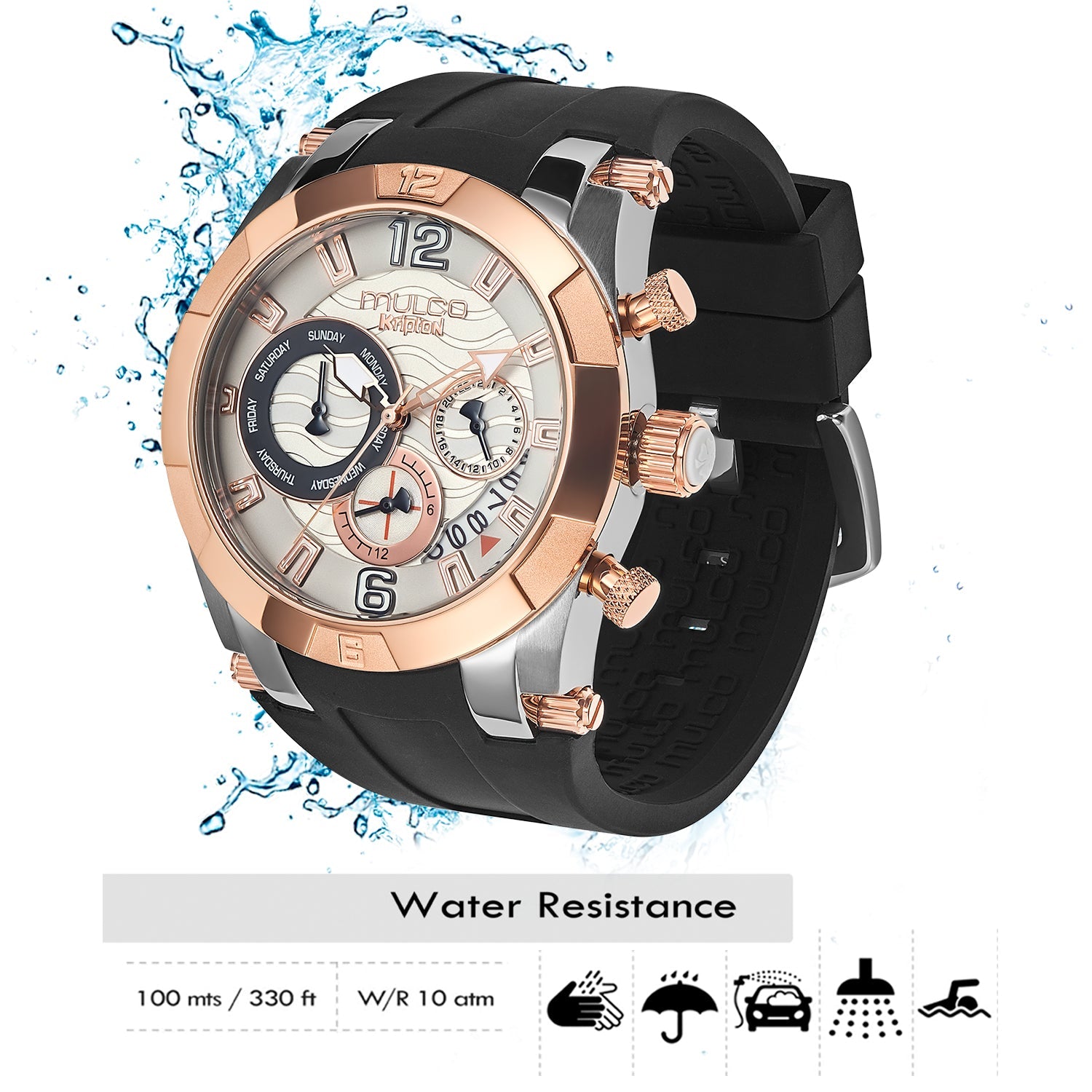 Reloj Mulco Kripton Royale Lady MW3-24993L-023 - vista lateral