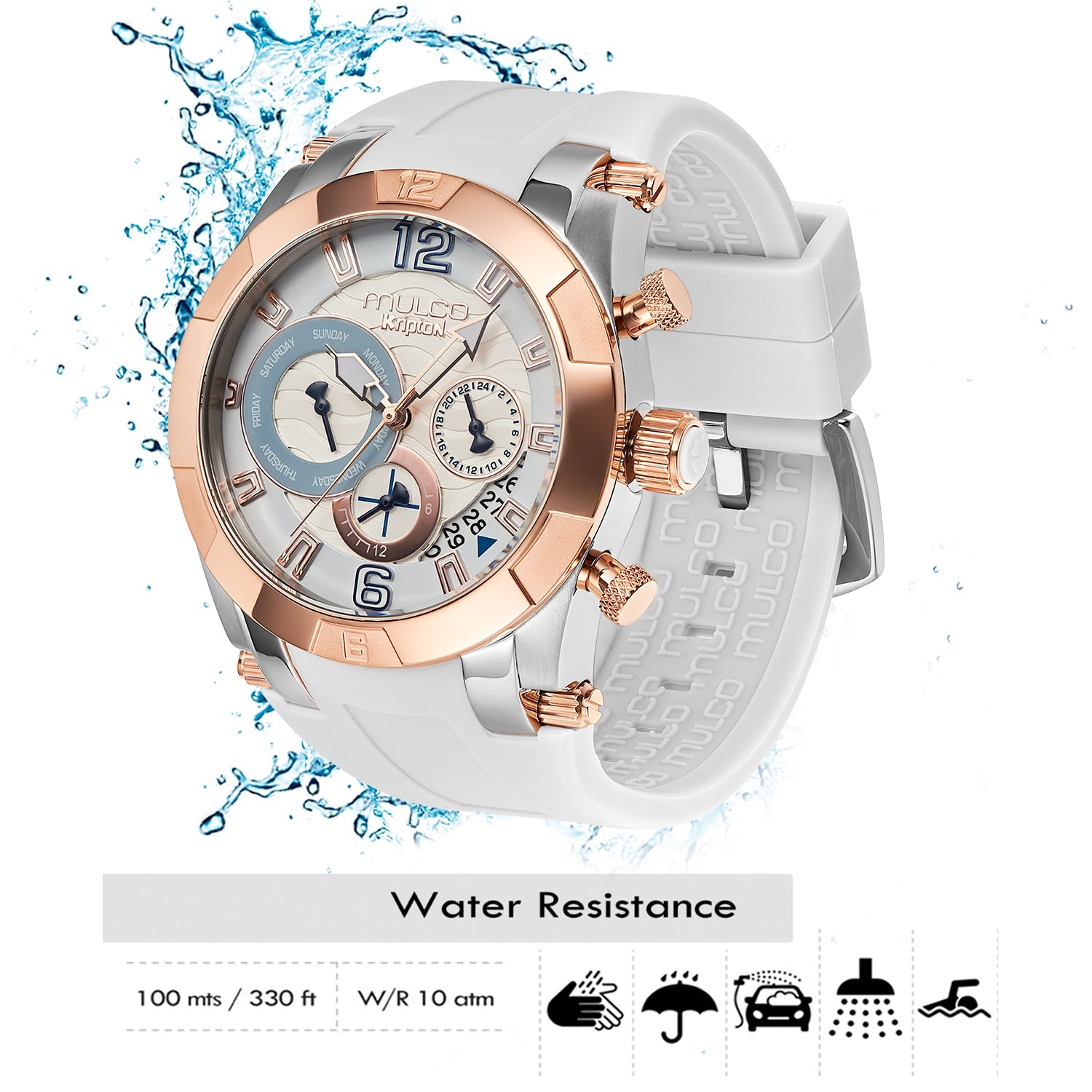 Reloj Mulco Kripton Royale Lady MW3-24993L-013 - vista lateral