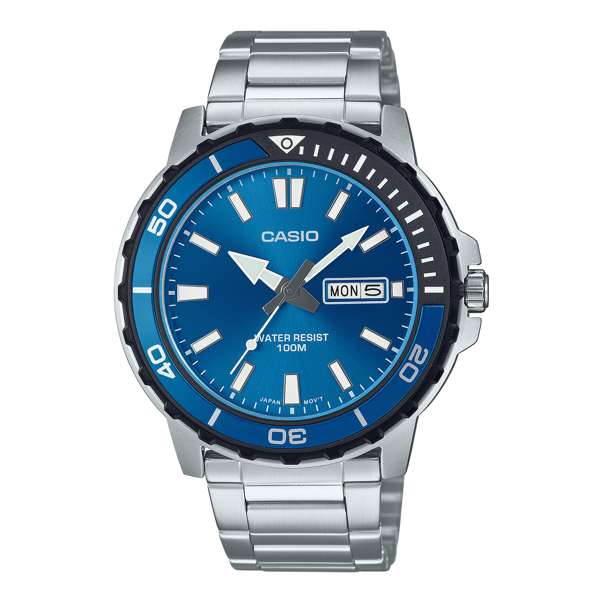 Reloj Para Hombre Casio MTD-125D-2A1