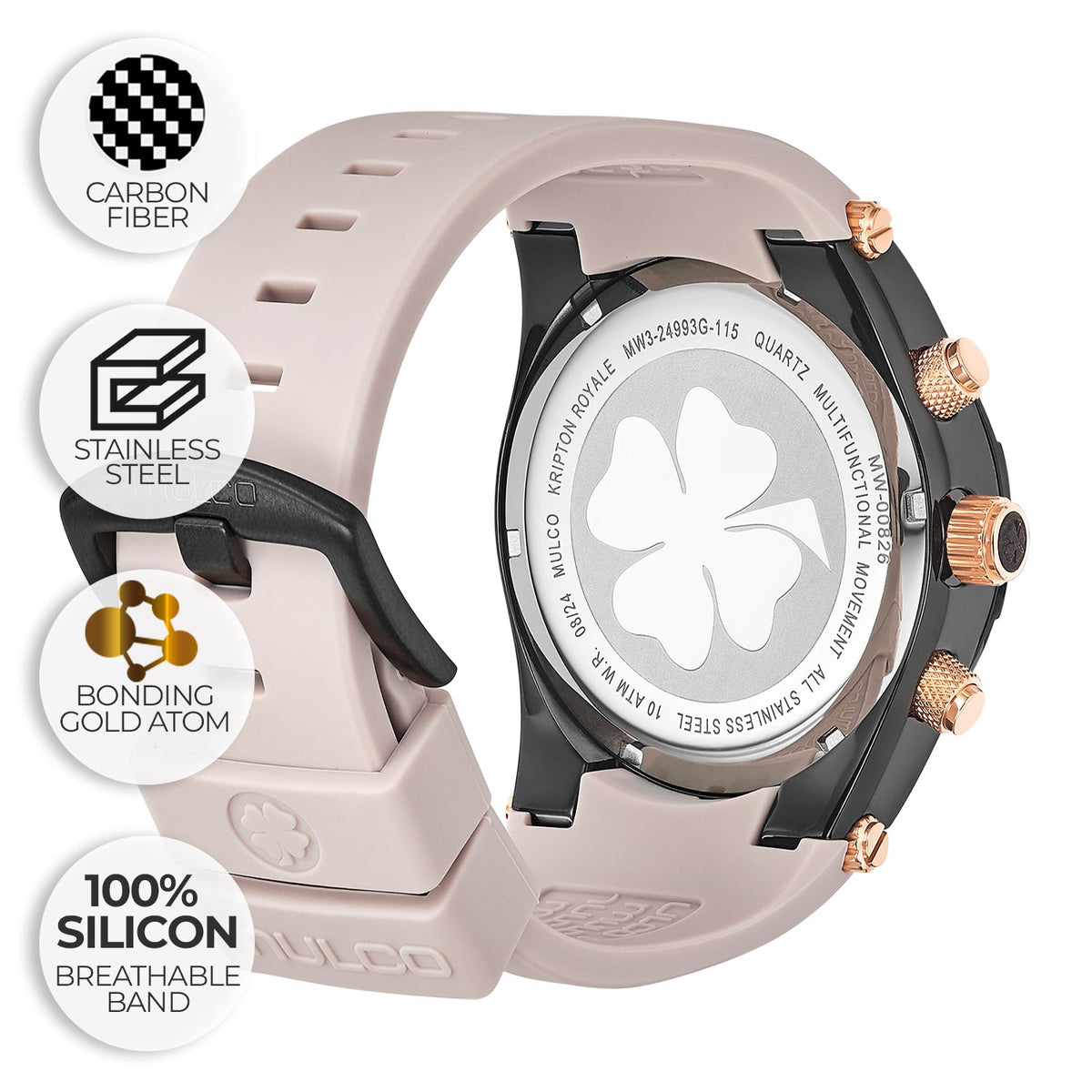 Reloj Mulco Kripton Royale Gents MW3-24993G-115 - detalle