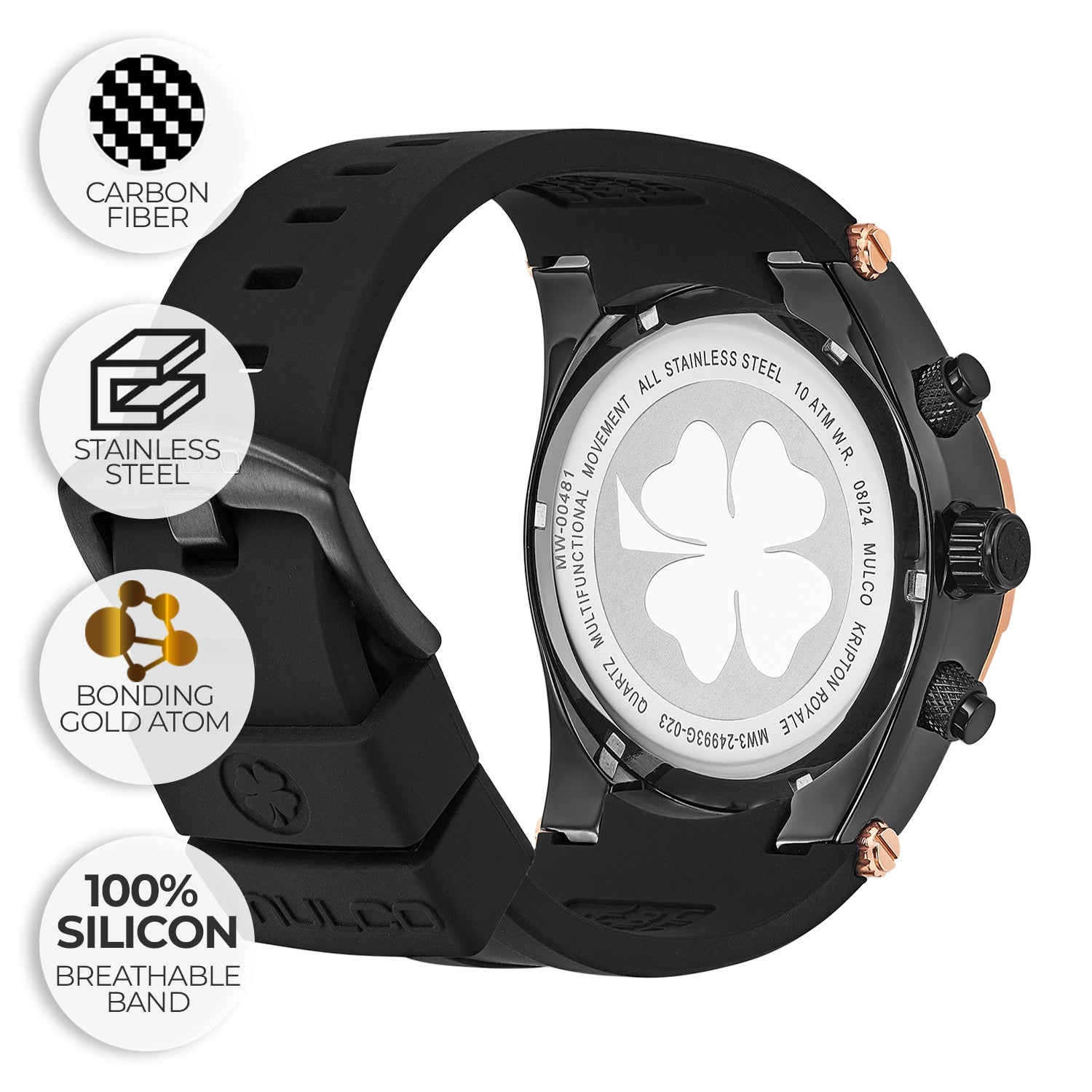 Reloj Mulco Kripton Royale Gents MW3-24993G-023 - detalle
