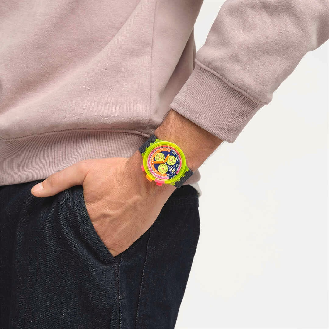 Reloj Unisex Swatch neon SB06J100 - vista 4