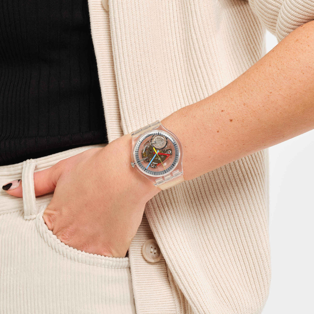 Reloj Unisex Swatch SO29K100 - vista 4