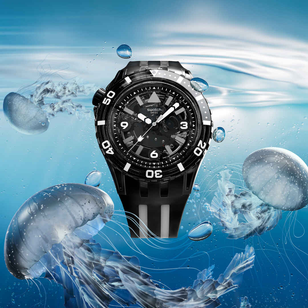 Reloj Unisex Swatch Black sea SSCU09B100 - vista 3