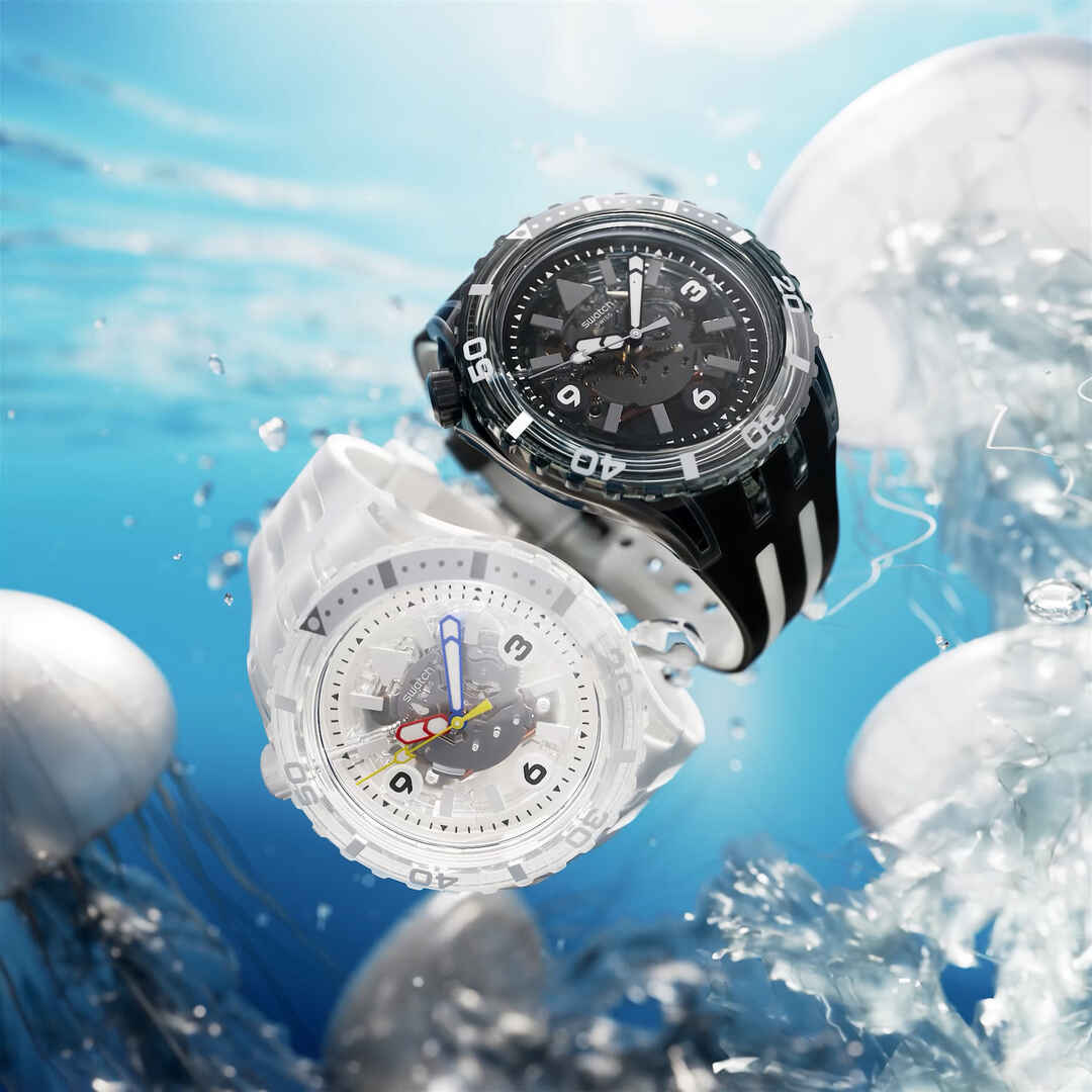 Reloj Unisex Swatch Black sea SSCU09B100 - vista 4