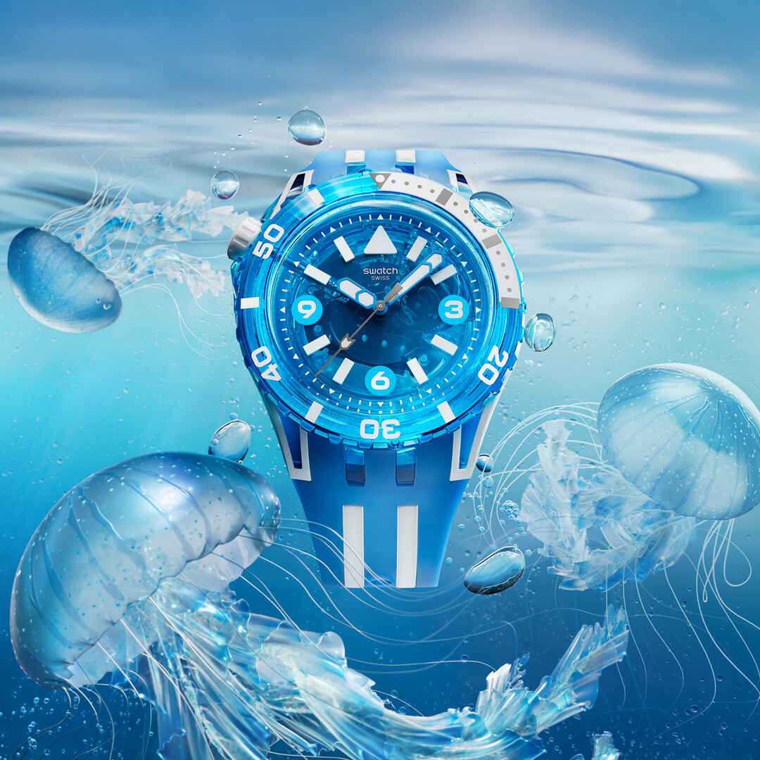Reloj Unisex Swatch BLUE FIRE SSCU09S100 - vista 3