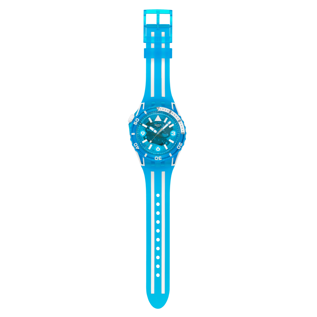 Reloj Unisex Swatch BLUE FIRE SSCU09S100 - vista 2