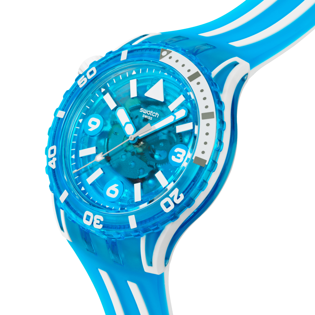 Reloj Unisex Swatch BLUE FIRE SSCU09S100 - vista 1