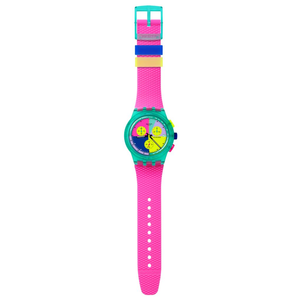 Reloj Unisex Swatch Neon Flash Arrow SUSG408 - vista 2