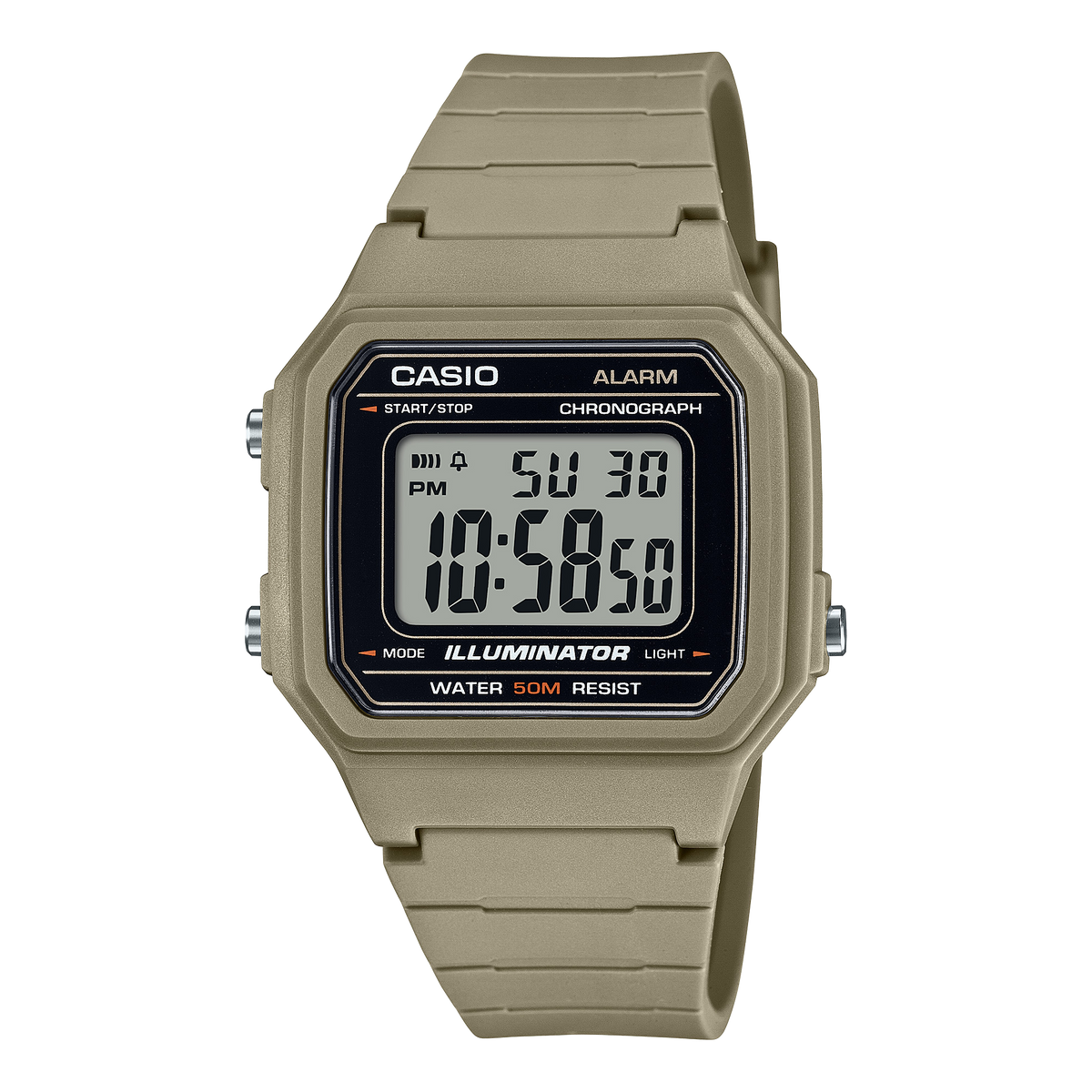 Reloj Para Unisex Casio W-217H-5A