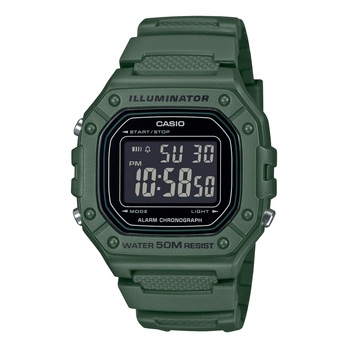 Reloj Para Unisex Casio W-218H-3B
