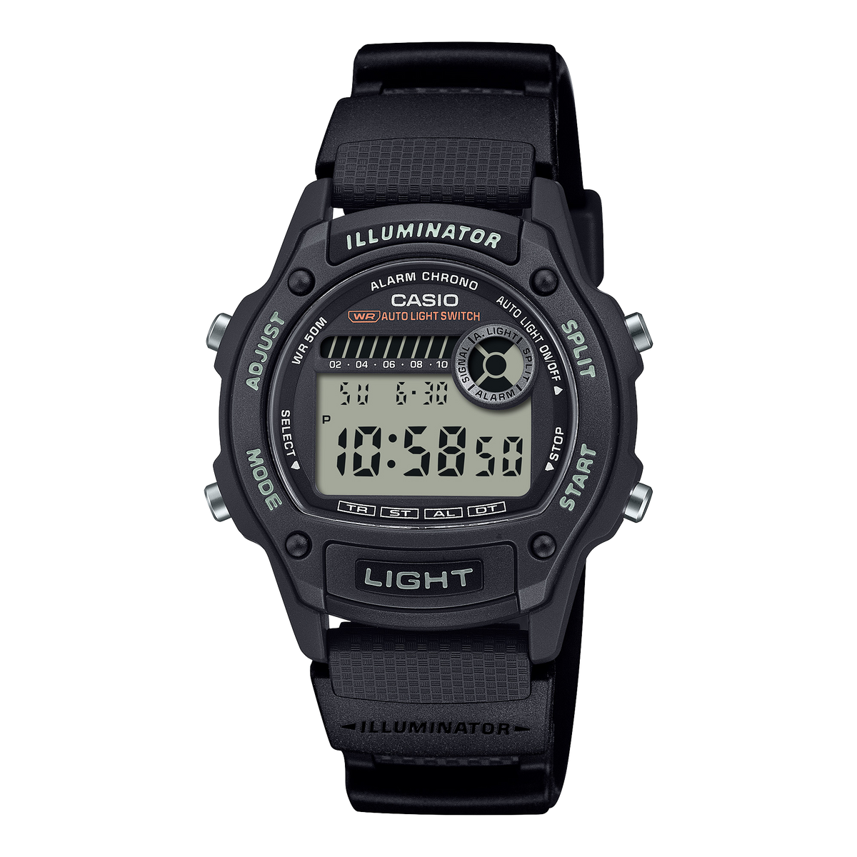 Reloj Para Unisex Casio W-220H-1A