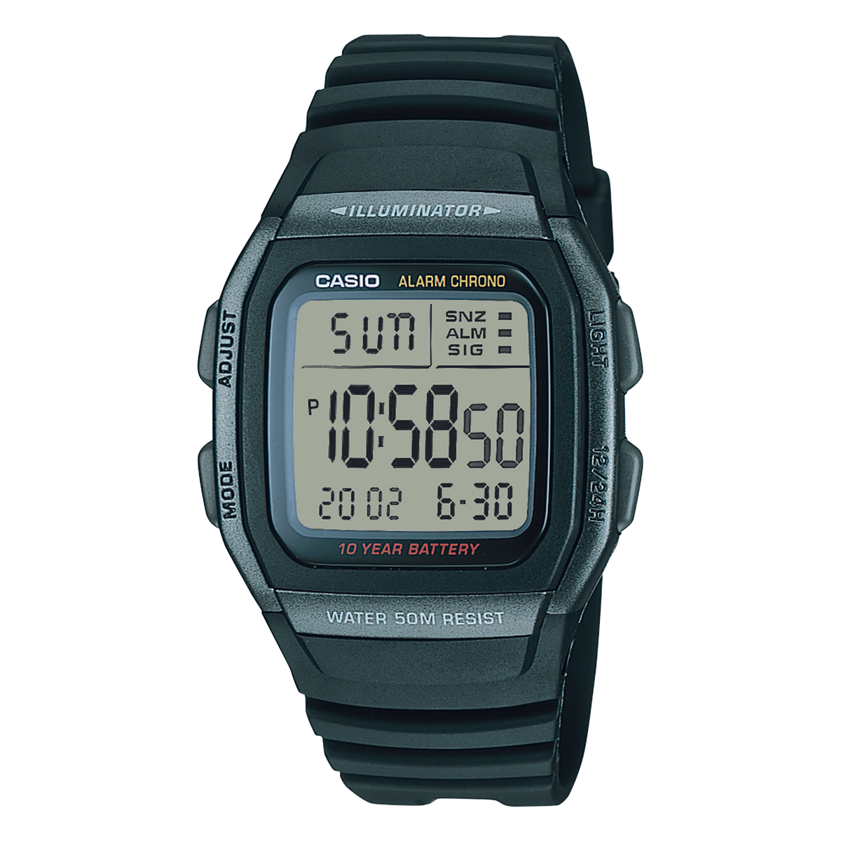 Reloj Para Hombre Casio W-96H-1B