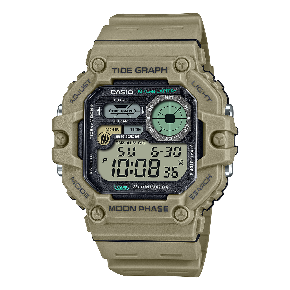 Reloj Para Hombre Casio WS-1700H-5A