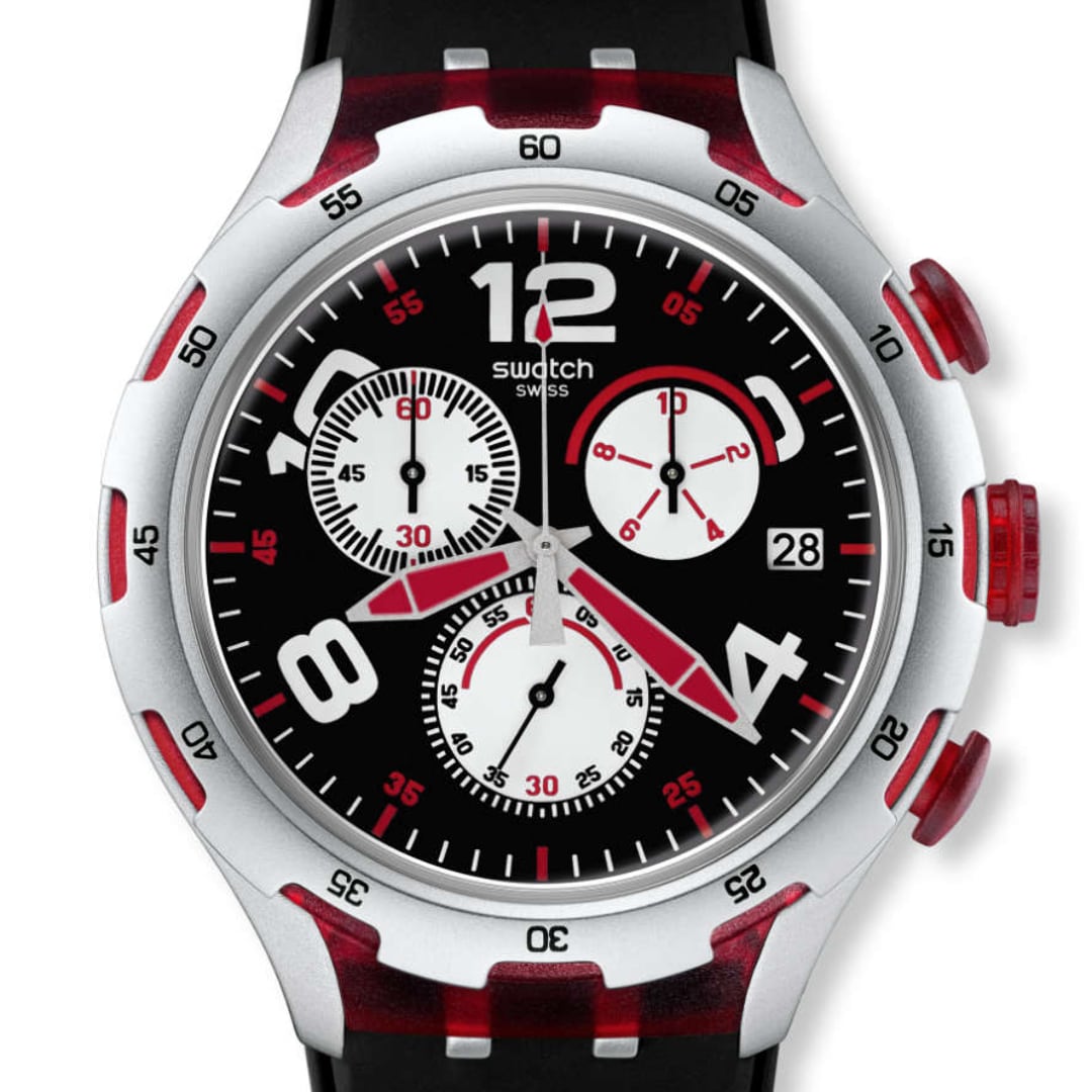 Reloj Hombre Swatch Red Wheel YYS4004 - vista 2