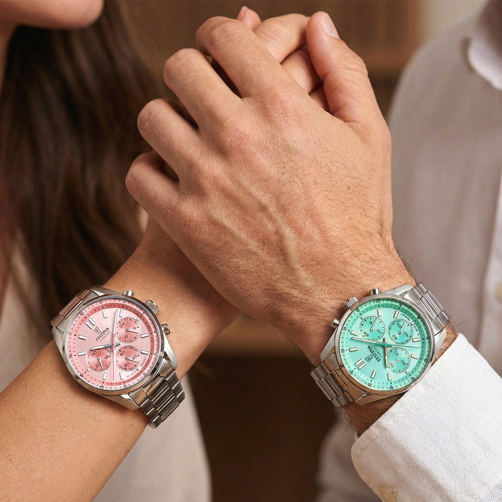 Reloj Unisex Festina Boyfriend F20753-3 en muñeca