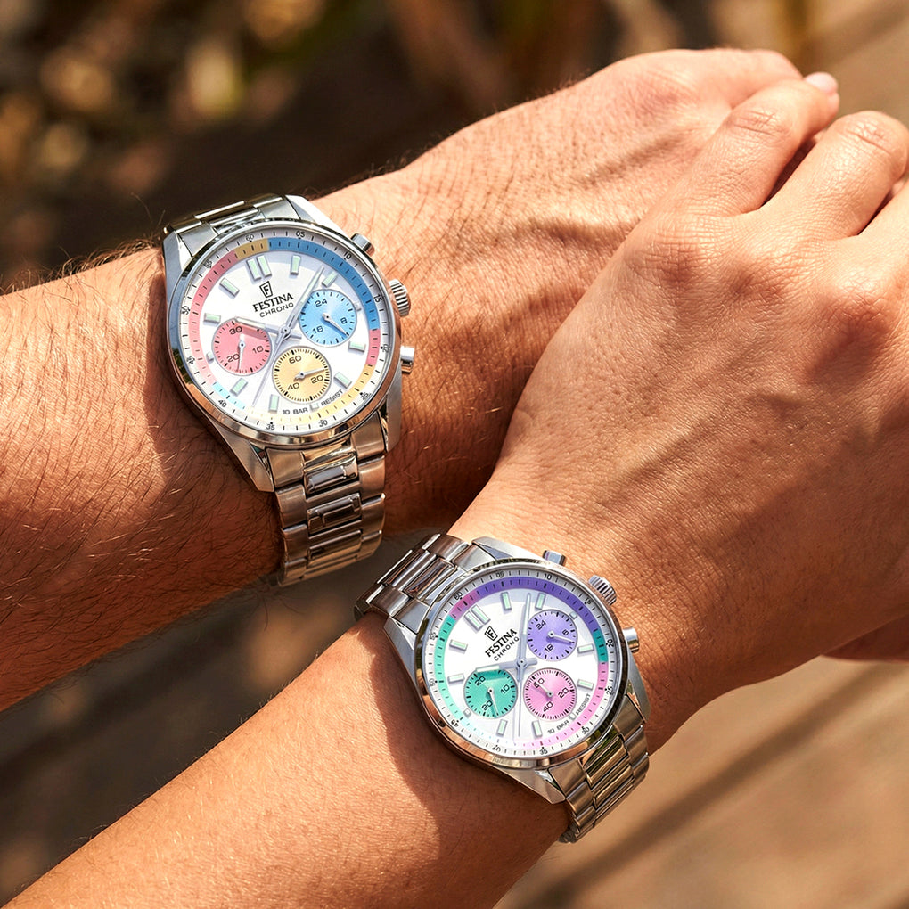 Reloj Unisex Festina Boyfriend F20753-6 en muñeca