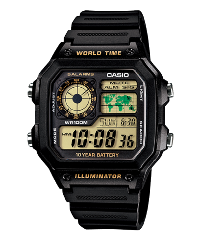 Reloj Para Hombre Casio AE-1200WH-1B