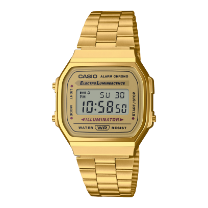 Reloj Para Unisex Casio A-168WG-9W