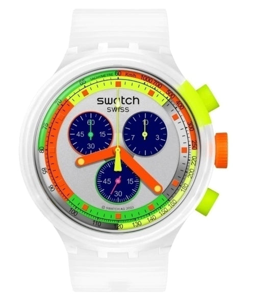 Reloj Unisex Swatch neon SB02K100